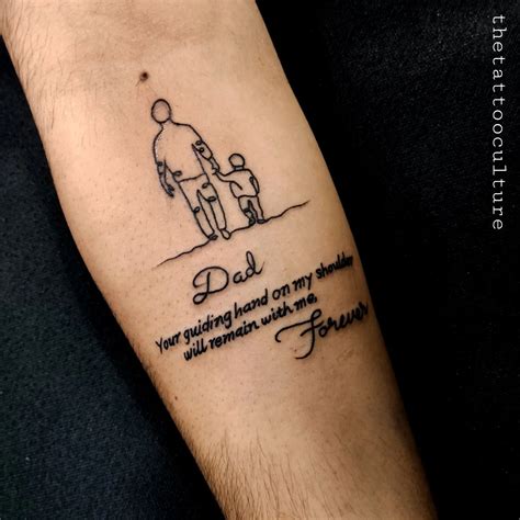 dad and son tattoo ideas|father son and daughter tattoos.